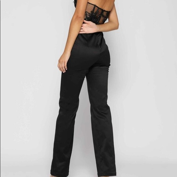 Elle Zeitoune Margarete Black Jumpsuit AUD size 10, US size 6 - Picture 2 of 4